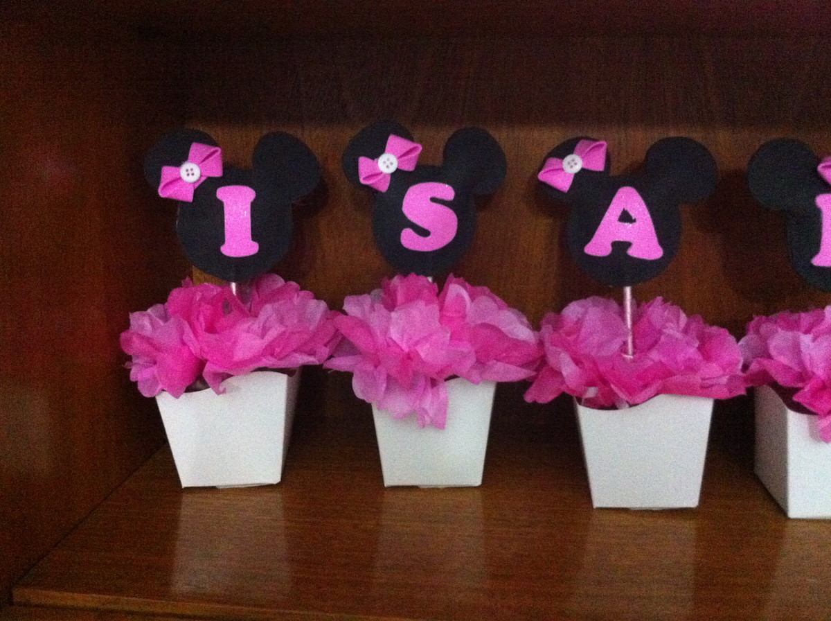 Mesa Decorada Minnie Rosa Mesa Decorada Minnie Rosa