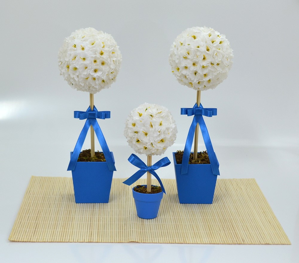 Kit Decoraç u00e3o de Festa Azul Bebeca Artesanato Elo7 Decoração Com Kit ~ Kit Decoraç u00e3o de Festa Azul Bebeca Artesanato Elo7