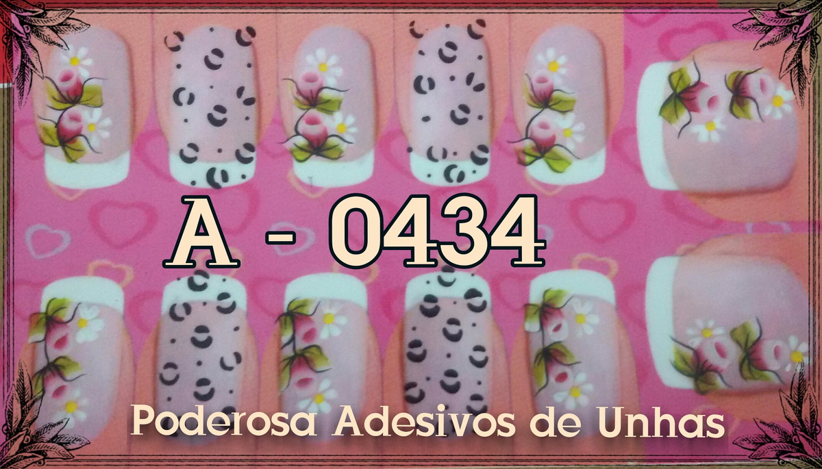 Bot u00e3o e Oncinha Poderosa Adesivos de Unhas Elo7 Tipo De Artesanato Mais Vendido ~ Bot u00e3o e Oncinha Poderosa Adesivos de Unhas Elo7