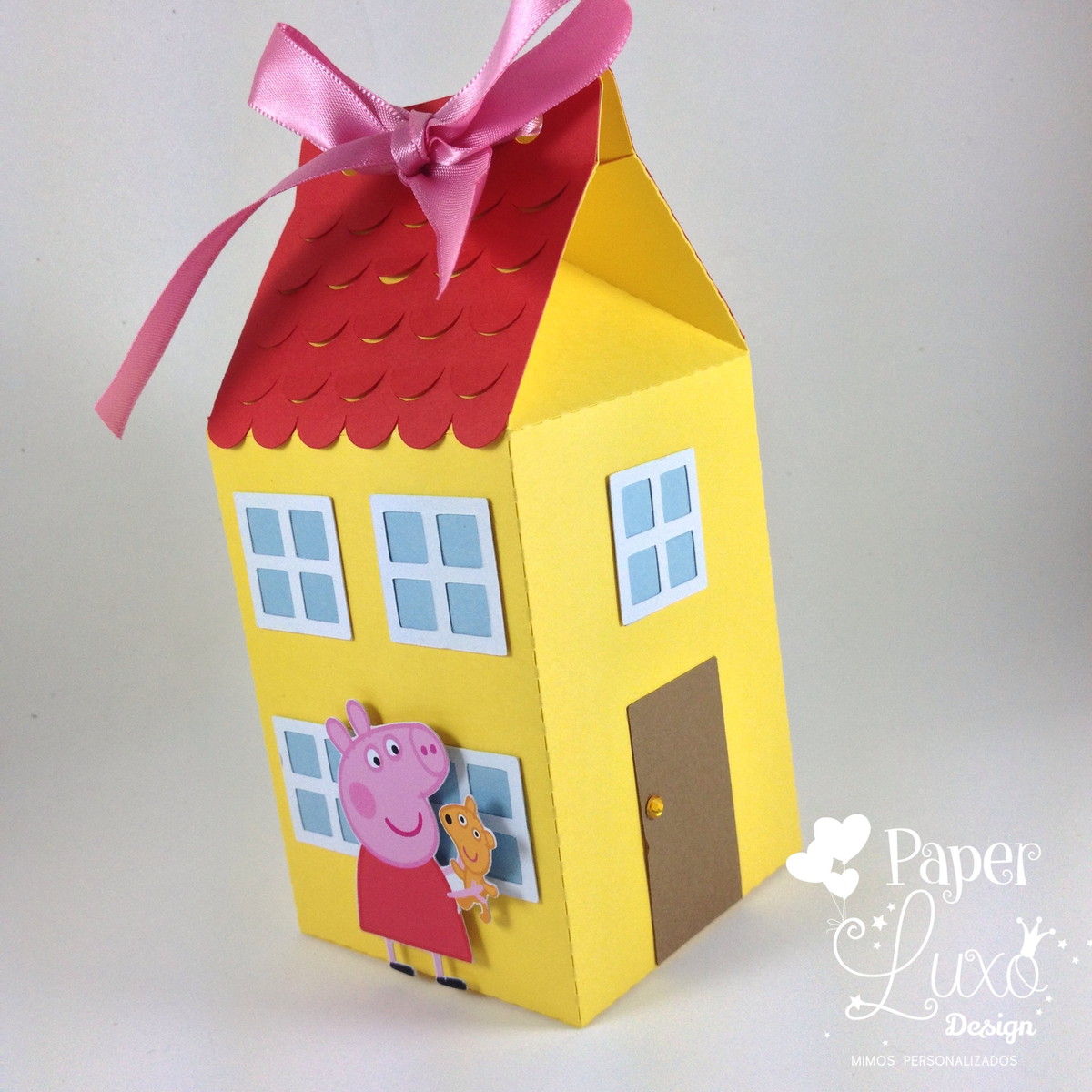 caixa casa caixa milk casa da peppa george pig no elo7 paper luxo caixa casa caixa milk casa da peppa george pig no elo7 paper luxo