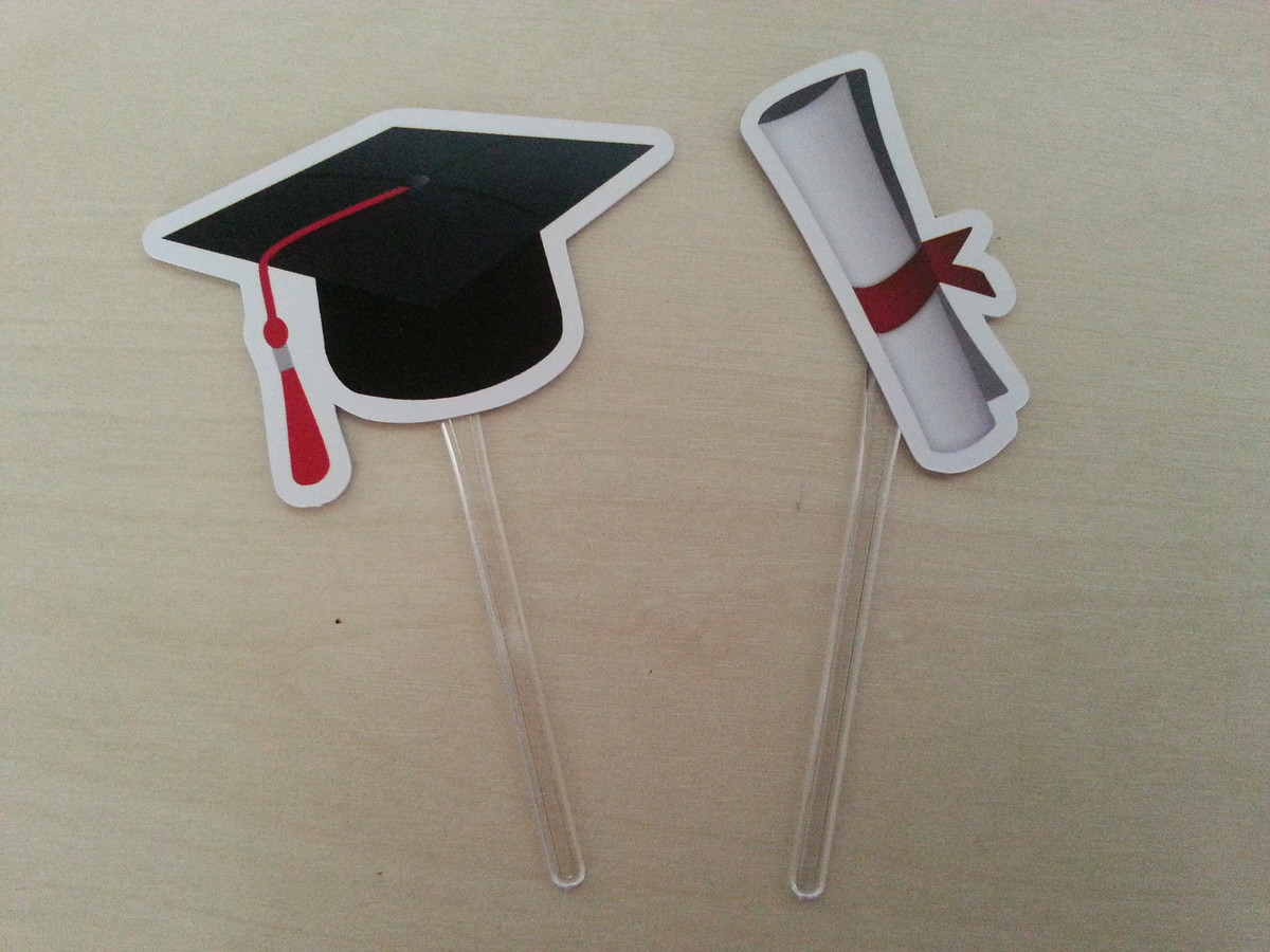 topper para doce capelo e diploma no elo7 risk artes 584e89