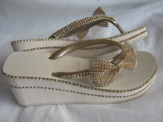 chinelo havaianas alto feminino