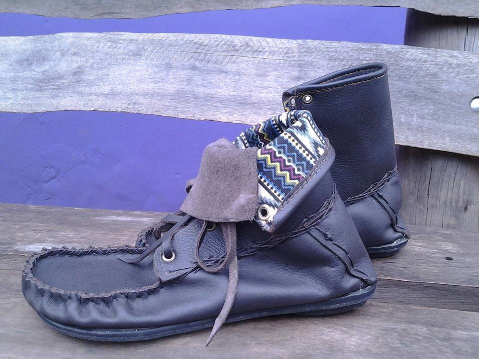 bota mocassim feminina
