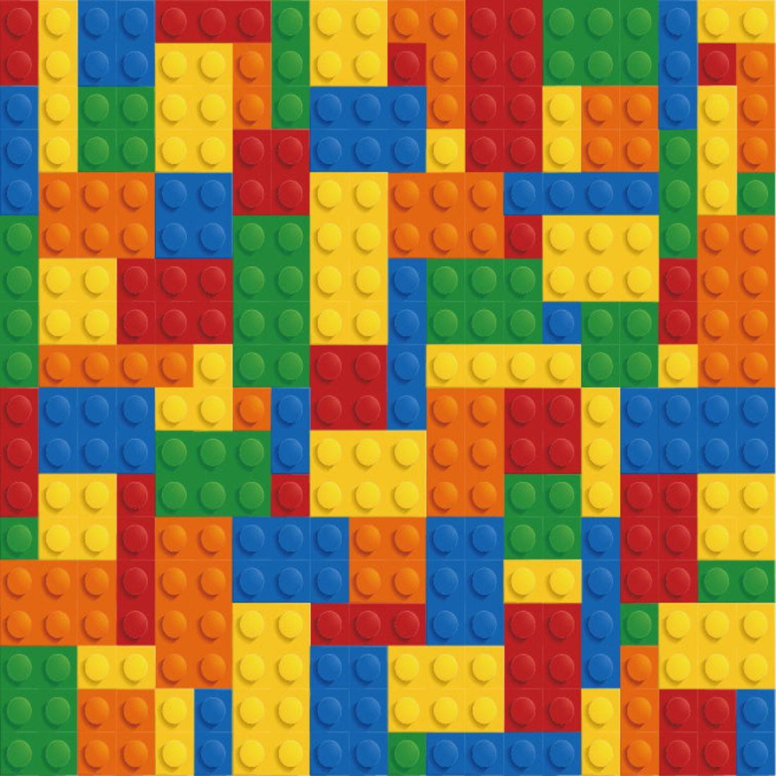 Papel de parede Lego Decor no Elo7 Crie Decore (597F95) Aparador Kenay Home ~ Papel de parede Lego Decor no Elo7 Crie Decore (597F95)