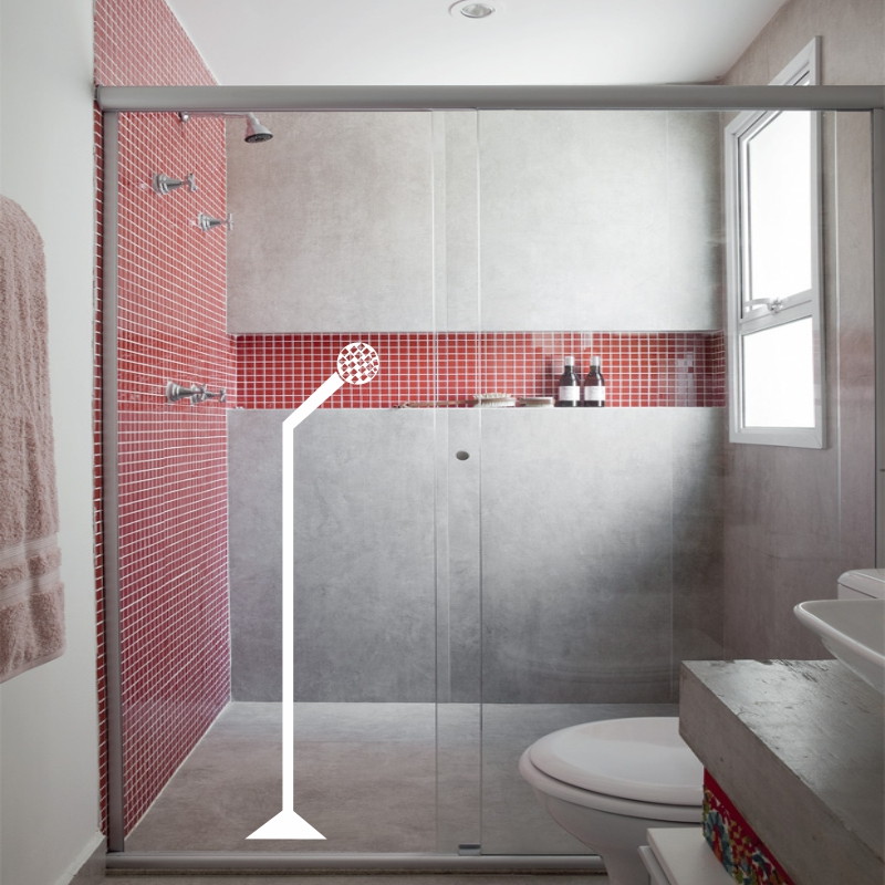 Adesivo Microfone no chuveiro Adesivos com 3 anos de garantia Elo7 -> Adesivo Para Decoracao De Banheiro Adesivo Microfone no chuveiro Adesivos com 3 anos de garantia Elo7 -> Adesivo Para Decoracao De Banheiro