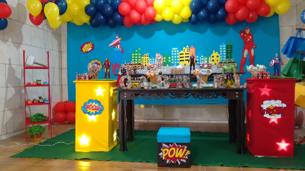 Decoraç u00e3o dos vingadores no Elo7 Ale Decoraç u00e3o M (5E455C) -> Decoração De Festa Os Vingadores Decoraç u00e3o dos vingadores no Elo7 Ale Decoraç u00e3o M (5E455C) -> Decoração De Festa Os Vingadores