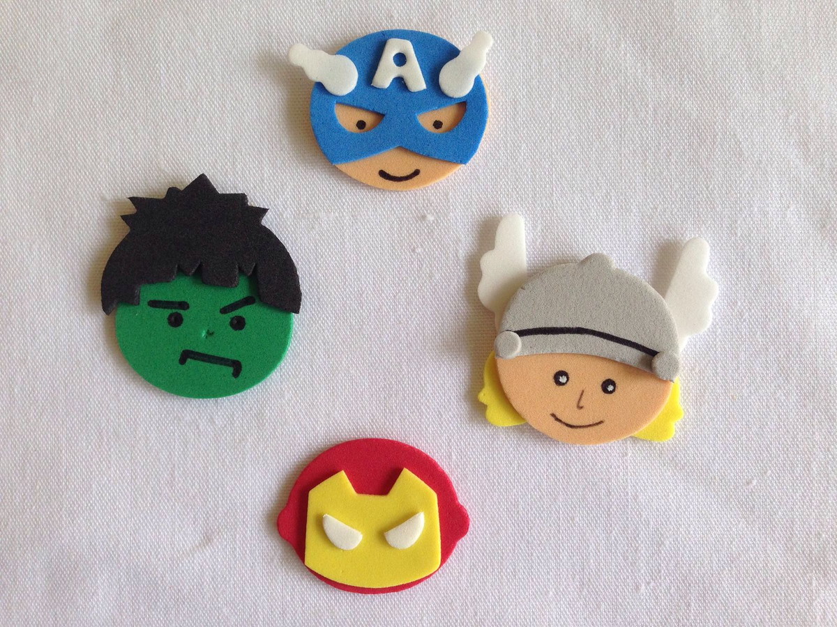 apliques vingadores eva aplique vingadores em eva art chic arteira elo7 apliques vingadores eva aplique vingadores em eva art chic arteira elo7