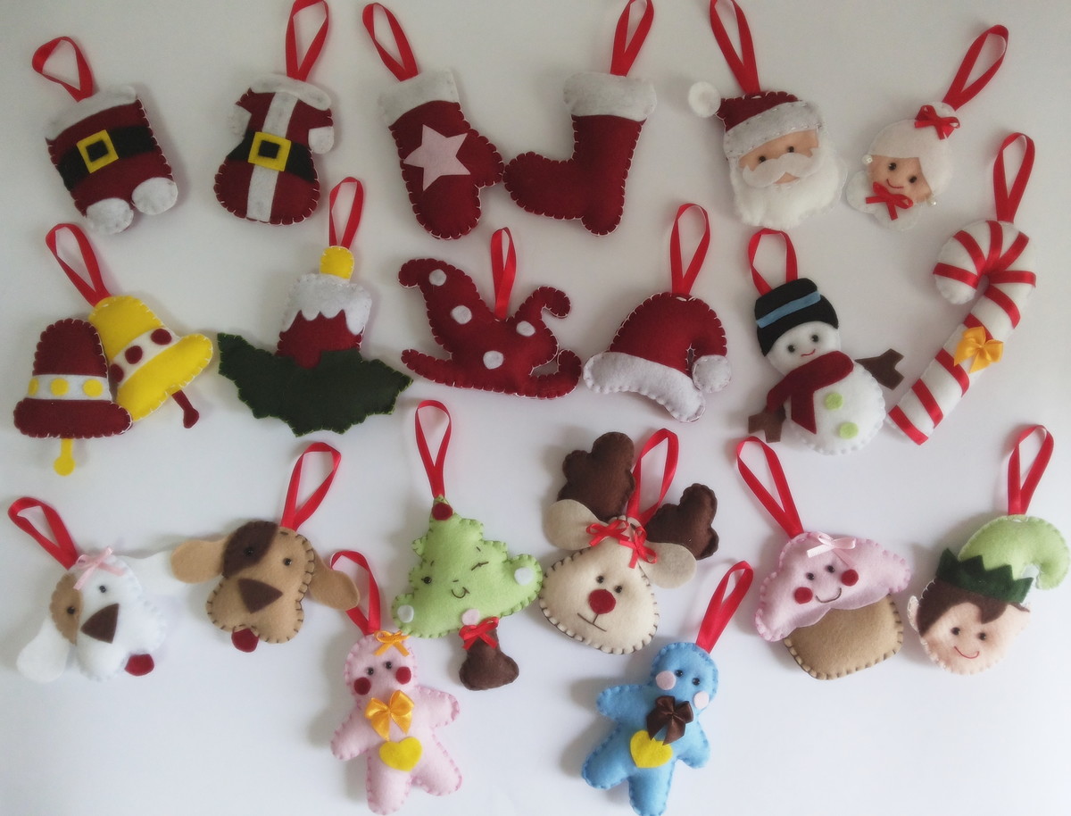 Enfeites Natalinos Ateli u00ea da Jujuca Elo7 Enfeite De Natal ~ Enfeites Natalinos Ateli u00ea da Jujuca Elo7