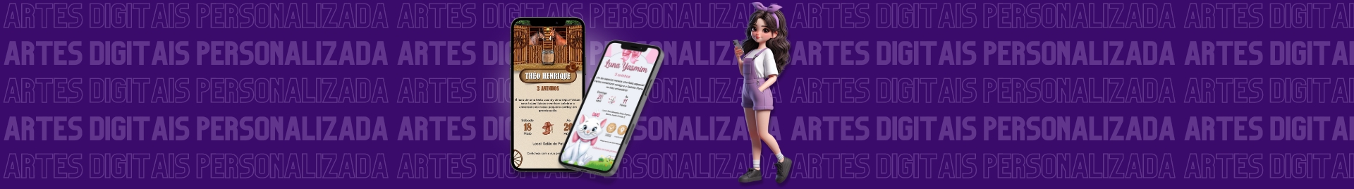 Artes Digitais Personalizada