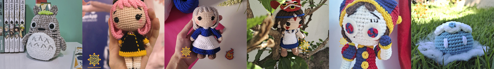 SUNSET CROCHET | Receitas