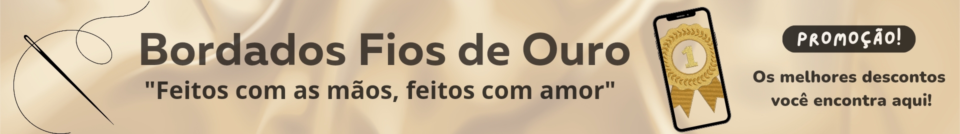 Bordado Fios de Ouro 