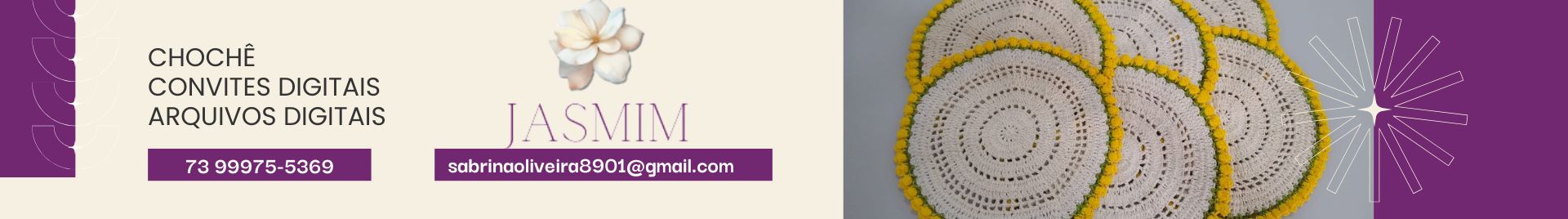 JASMIM ARTESANATOS E DIGITAIS