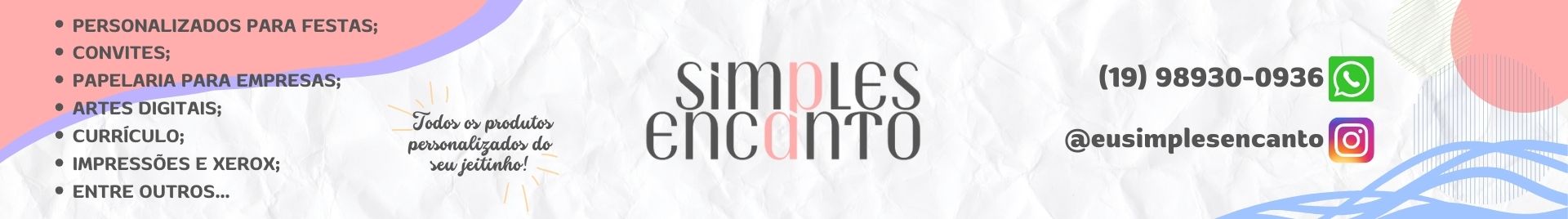 Papelaria Simples Encanto