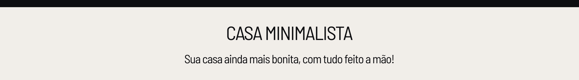 Casa Minimalista