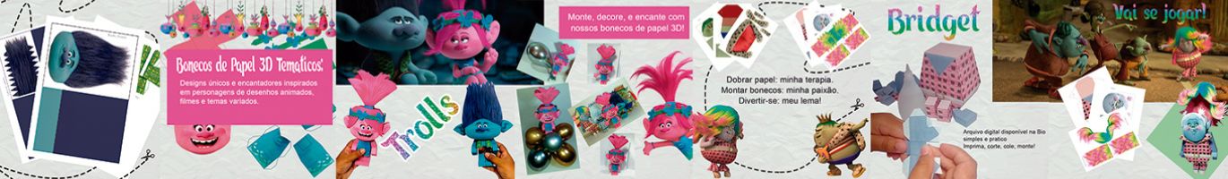 AJflix Bonecos de Papel