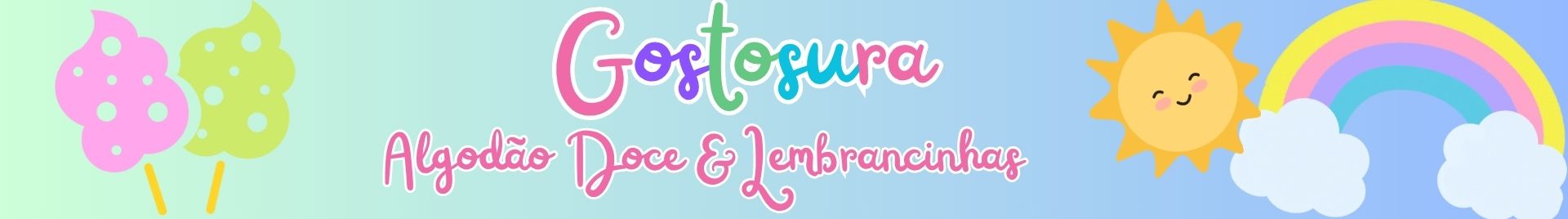Gostosura Algodão Doce Personalizado