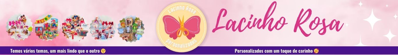 Lacinho Rosa - Personalizados