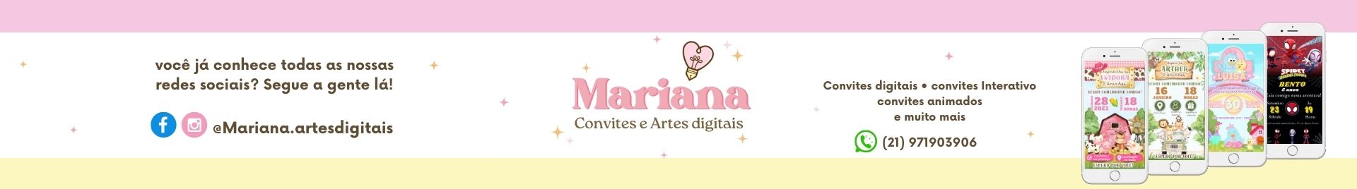 Mariana convites digitais 