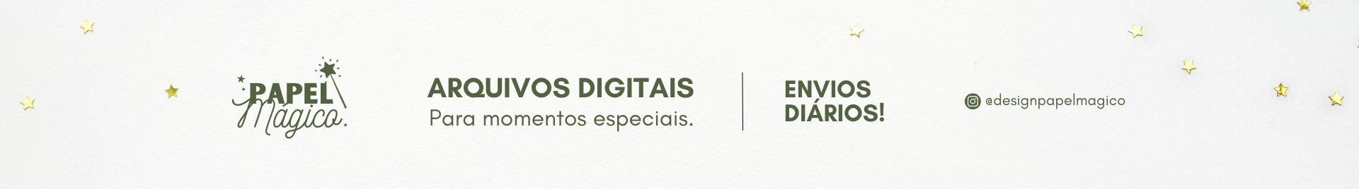 Papel Mágico | Arquivos Digitais Encantados