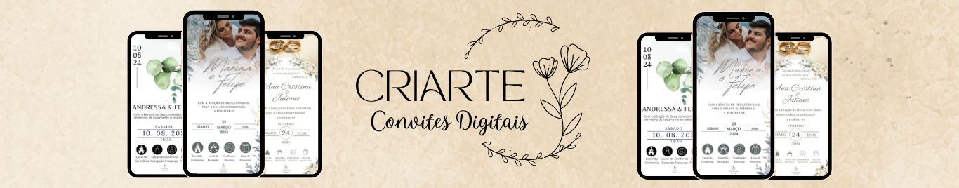 CriArte - Convites Digitais
