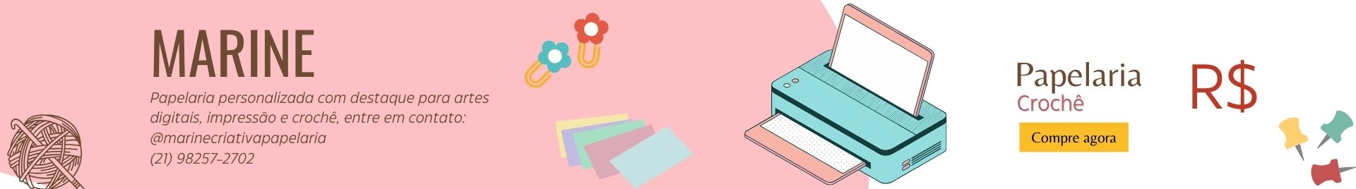 Marine Papelaria e Crochê