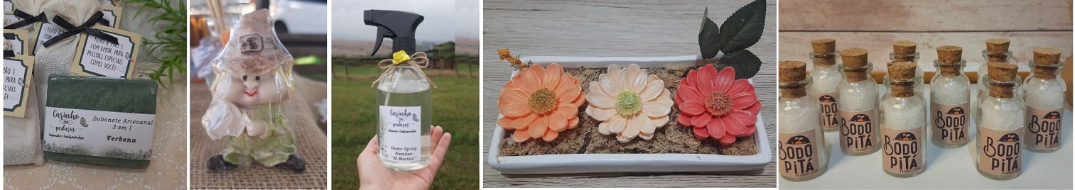 Carinho em Pedaços Artesanatos - Sabonetes Artesanais, Cosméticos e Lembrancinhas personalizadas