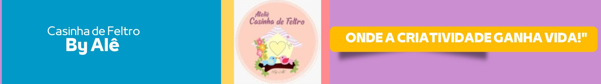 Casinha de Feltro By Alessandra