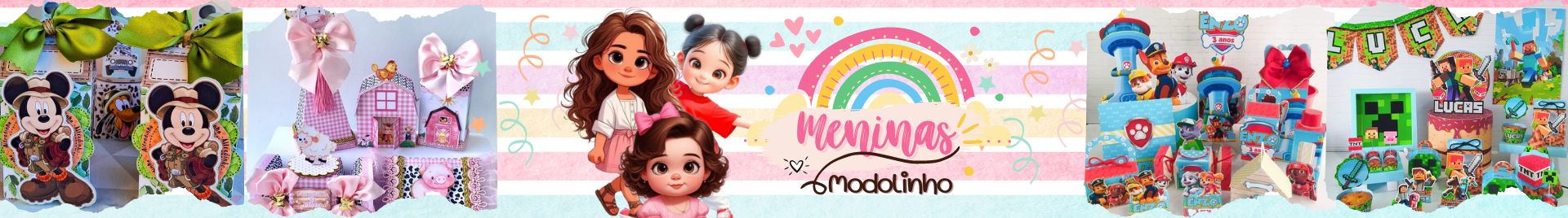 Meninas Modolinho Personalizados