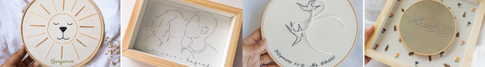 Kananda Dias | Bordados  Arte Têxtil&Decor 