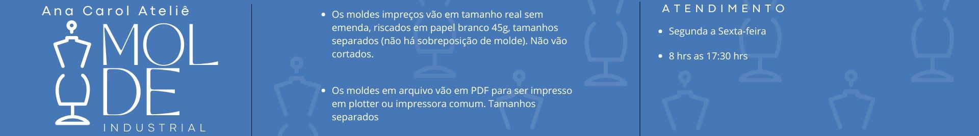 Ana Carol Modelagem de Roupas