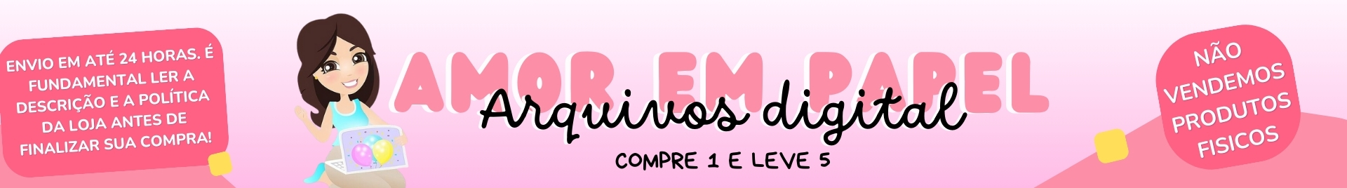 Amor em Papel (COMPRE 1 E LEVE 5)