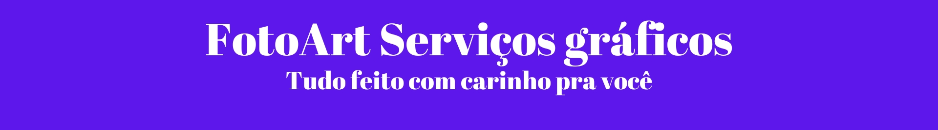 FotoArt Serviços digitais