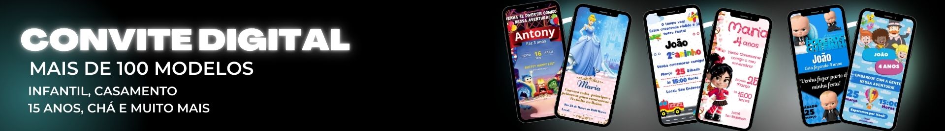 Rit's Festas - Convite digital