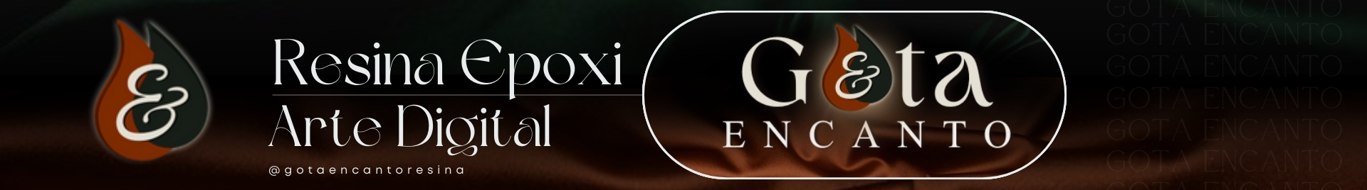 Gota Encanto - Resina e Arte Digital