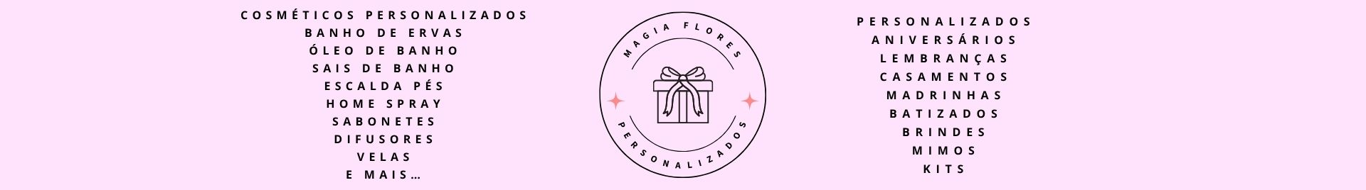 Magia Flores Personalizados