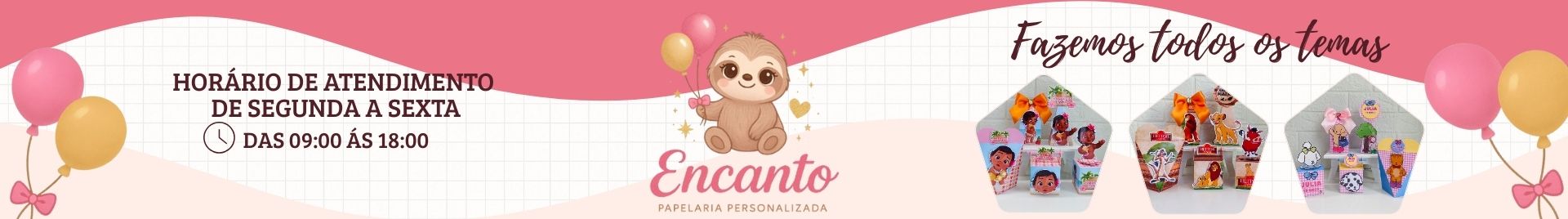 Encanto Papelaria Personalizada JF