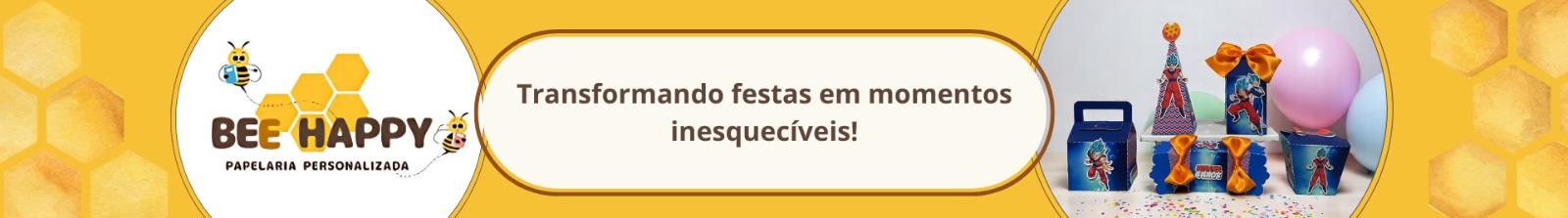 Bee Happy Papelaria Personalizada