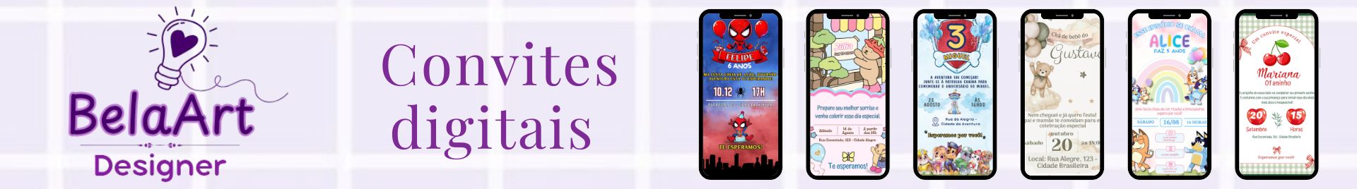BelaArt Designer | Convites e artes Digitais