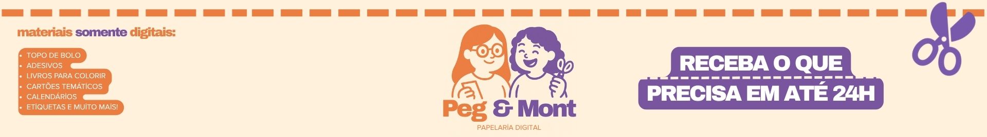 Peg & Mont | Papelaria Digital