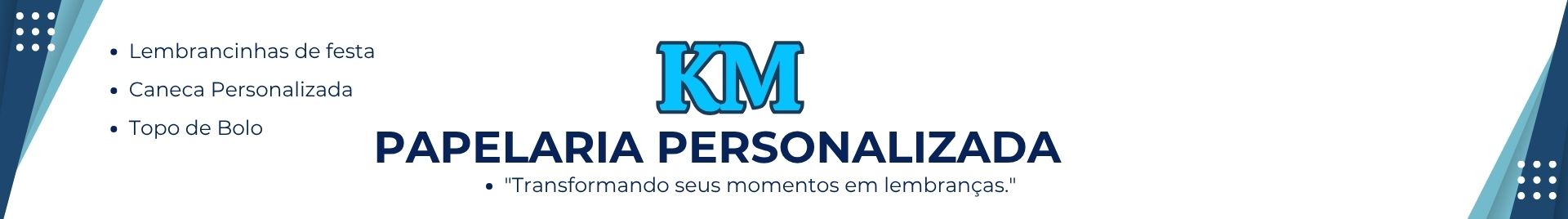 KM Papelaria Personalizada!