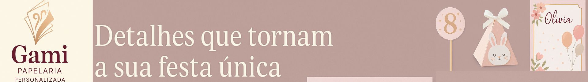 GAMI Papelaria Personalizada
