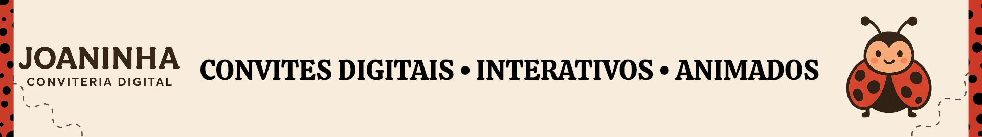 Joaninha Conviteria Digital