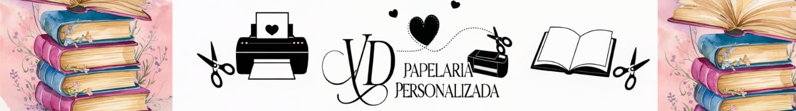 VD papelaria personalizado