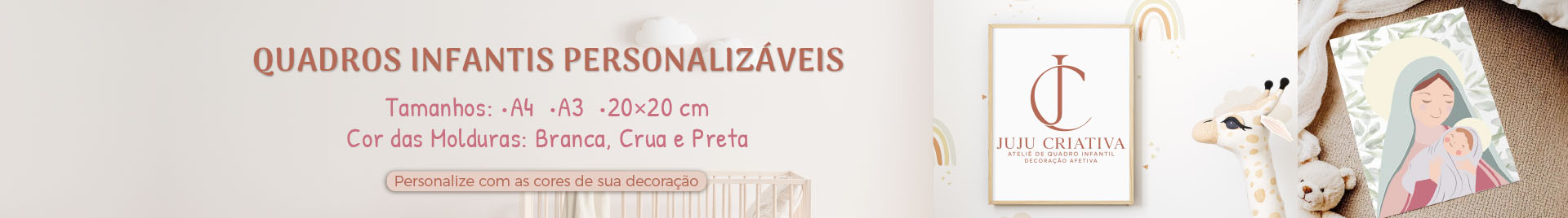 Juju Criativa Ateliê | Quadros Decorativos