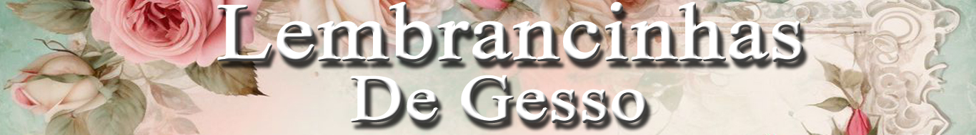 Lembrancinhas De Gesso