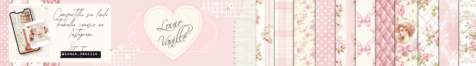 Louie Vanille Papéis Digitais