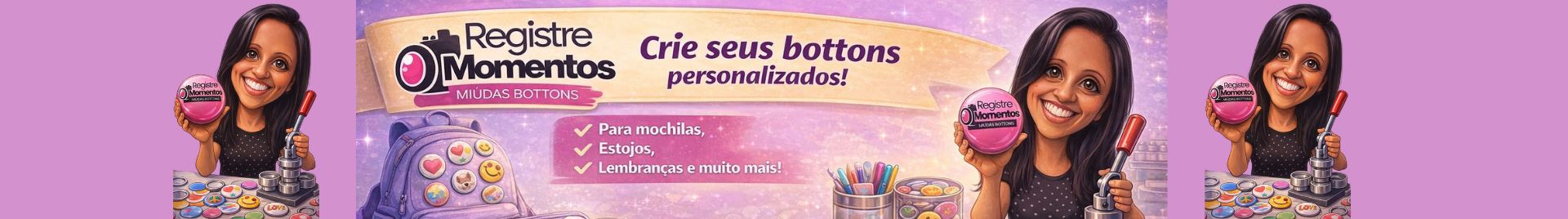 Miúdas Bottons Mimos