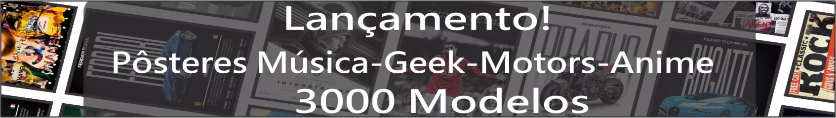 Loja Wall Frame Posteres Geek
