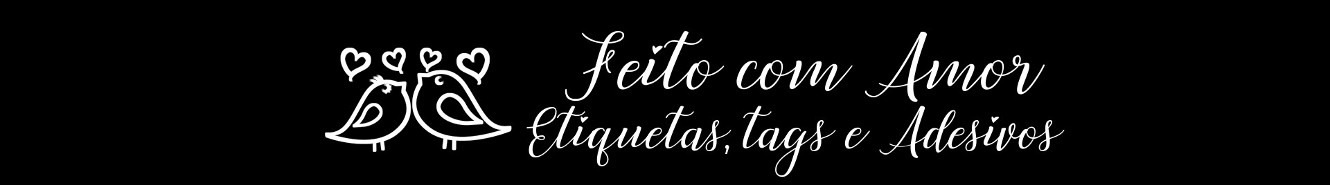 Feito com Amor Etiquetas