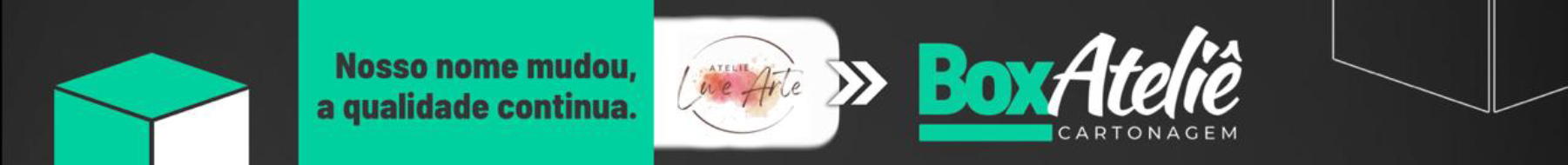 Box Ateliê Cartonagem (Ateliê Lu e Arte)